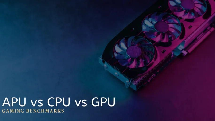 APU vs CPU vs GPU